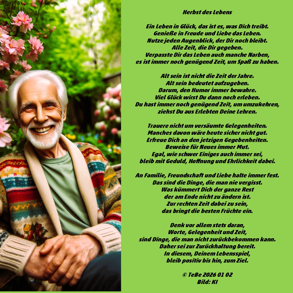 Bildgedicht: Herbst des Lebens