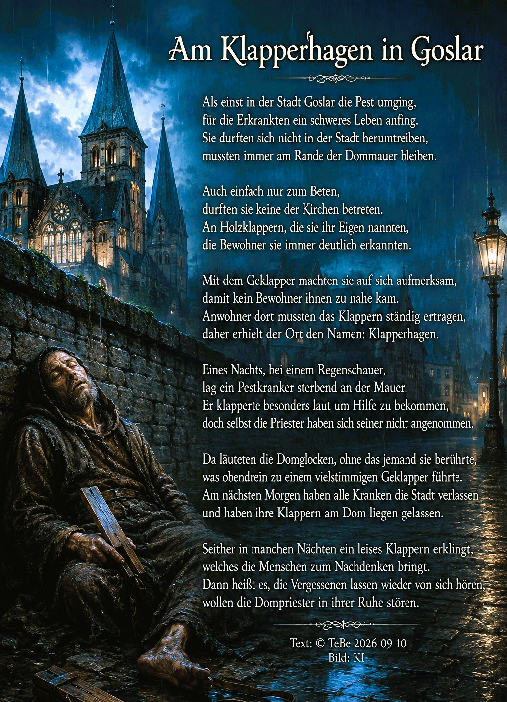 Bildgedicht: Am Klapperhagen in Goslar