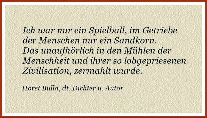 Bildgedicht: Ich war nur ein Spielball