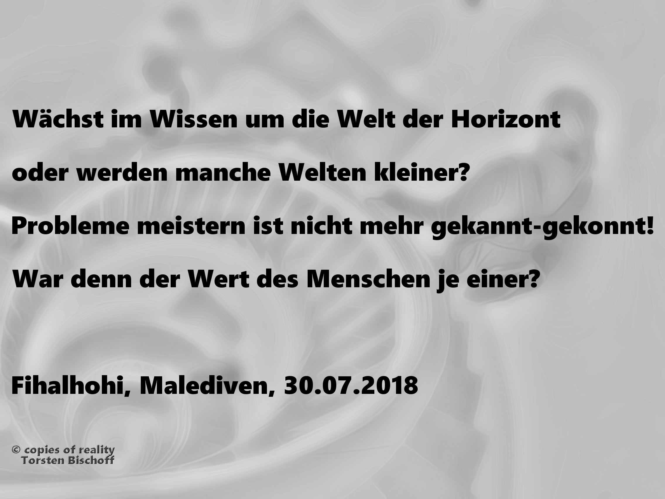 Bildgedicht: Wissen