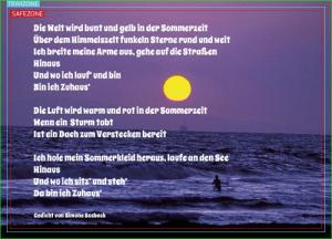 Vorschau Bildgedicht: Sommerzeit