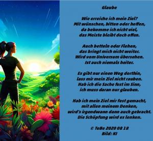 Vorschau Bildgedicht: Glauben