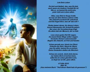 Vorschau Bildgedicht: Leb Dein Leben