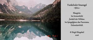 Vorschau Bildgedicht: Pragser Wildsee