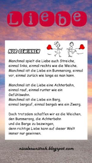 Vorschau Bildgedicht: Nur gewinnen