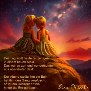 Vorschau Bildgedicht: Uuups! (Bild von mir mit KI erstellt)