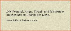 Vorschau Bildgedicht: Die Vernunft, Angst, Zweifel und Misstrauen 