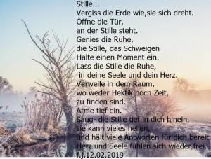 Vorschau Bildgedicht: Stille......