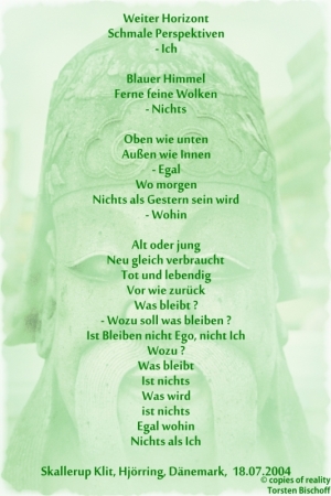 Vorschau Bildgedicht: Nichts als ich