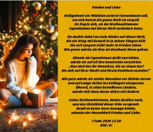 Vorschau Bildgedicht: Frieden und Liebe 