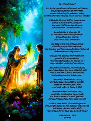 Vorschau Bildgedicht: Das Wunderkraut