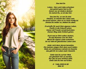 Vorschau Bildgedicht: Das bist Du