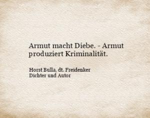 Vorschau Bildgedicht: Armut macht Diebe