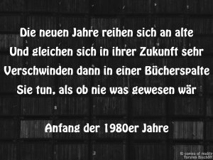 Vorschau Bildgedicht: Neue Jahre