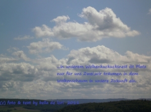 Vorschau Bildgedicht: Wolkenkuckskuchsnest