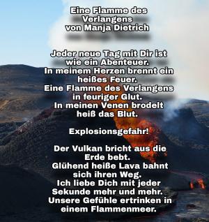 Vorschau Bildgedicht: Eine Flamme des Verlangens 