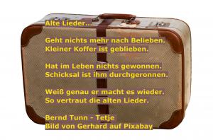 Vorschau Bildgedicht: Alte Lieder...