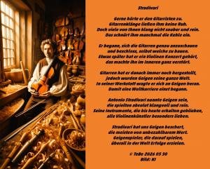 Vorschau Bildgedicht: Stradivari