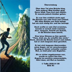 Vorschau Bildgedicht: &Uuml;berwindung