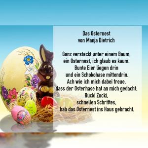 Vorschau Bildgedicht: Das Osternest 