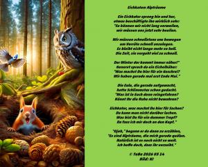 Vorschau Bildgedicht: Eichkaters Alptr&auml;ume
