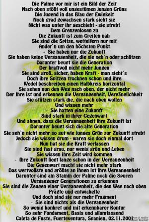 Vorschau Bildgedicht: Analogie des Seins