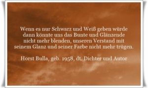 Vorschau Bildgedicht: Wenn es nur Schwarz und Weiß geben würde