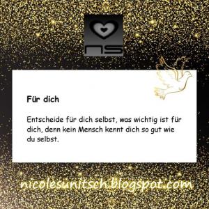 Vorschau Bildgedicht: Spruch - Für Dich