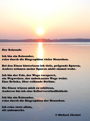 Vorschau Bildgedicht: Der Reisende