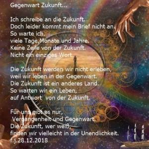 Vorschau Bildgedicht: gegenwart Zukunft...