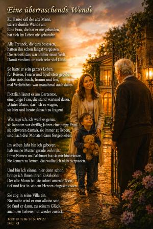 Vorschau Bildgedicht: Eine &uuml;berraschende Wende