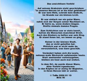 Vorschau Bildgedicht: Das unsichtbare Vorbild