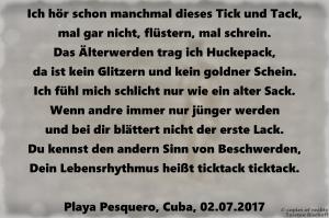 Vorschau Bildgedicht: TickTack