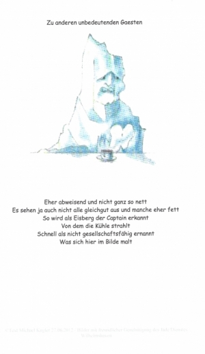 Vorschau Bildgedicht: Der Captain - Unbedeutende Gaeste