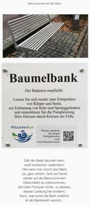 Vorschau Bildgedicht: Baumelbank