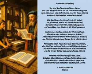 Vorschau Bildgedicht: Johannes Gutenberg