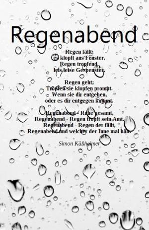 Vorschau Bildgedicht: Regenabend