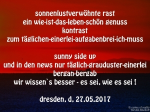 Vorschau Bildgedicht: sunny side up