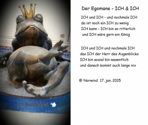 Vorschau Bildgedicht: Der EGOMANE