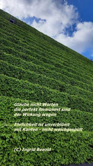 Vorschau Bildgedicht: Klartext