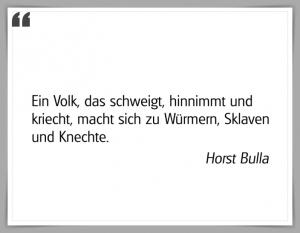 Vorschau Bildgedicht: "Ein Volk, das schweigt, hinnimmt und kriecht"