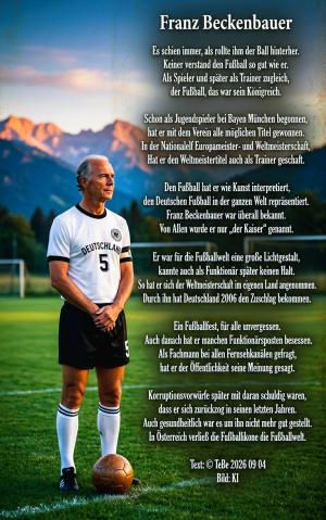 Vorschau Bildgedicht: Franz Beckenbauer