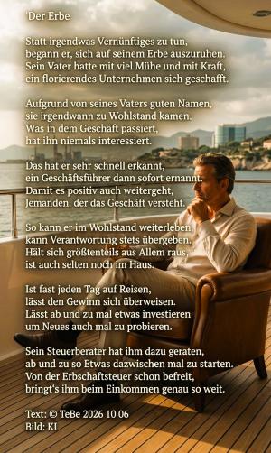 Vorschau Bildgedicht: Der Erbe