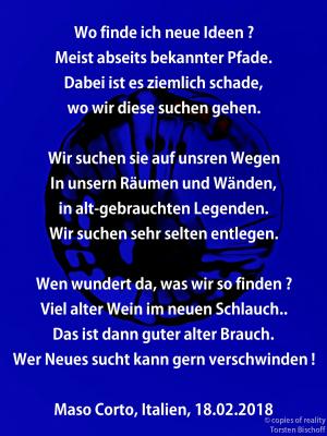 Vorschau Bildgedicht: Neue Wege