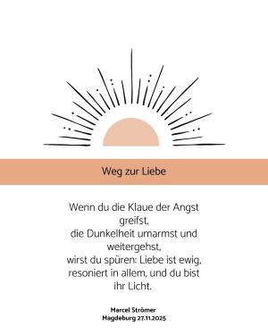 Vorschau Bildgedicht: Weg zur Liebe