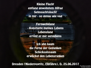 Vorschau Bildgedicht: Kleine Flucht