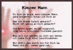 Vorschau Bildgedicht: Kleiner Mann