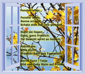 Vorschau Bildgedicht: Fenster offen...