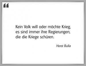 Vorschau Bildgedicht: "Kein Volk will oder möchte Krieg"