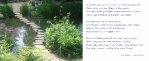 Vorschau Bildgedicht: Der Weg zum Glück...